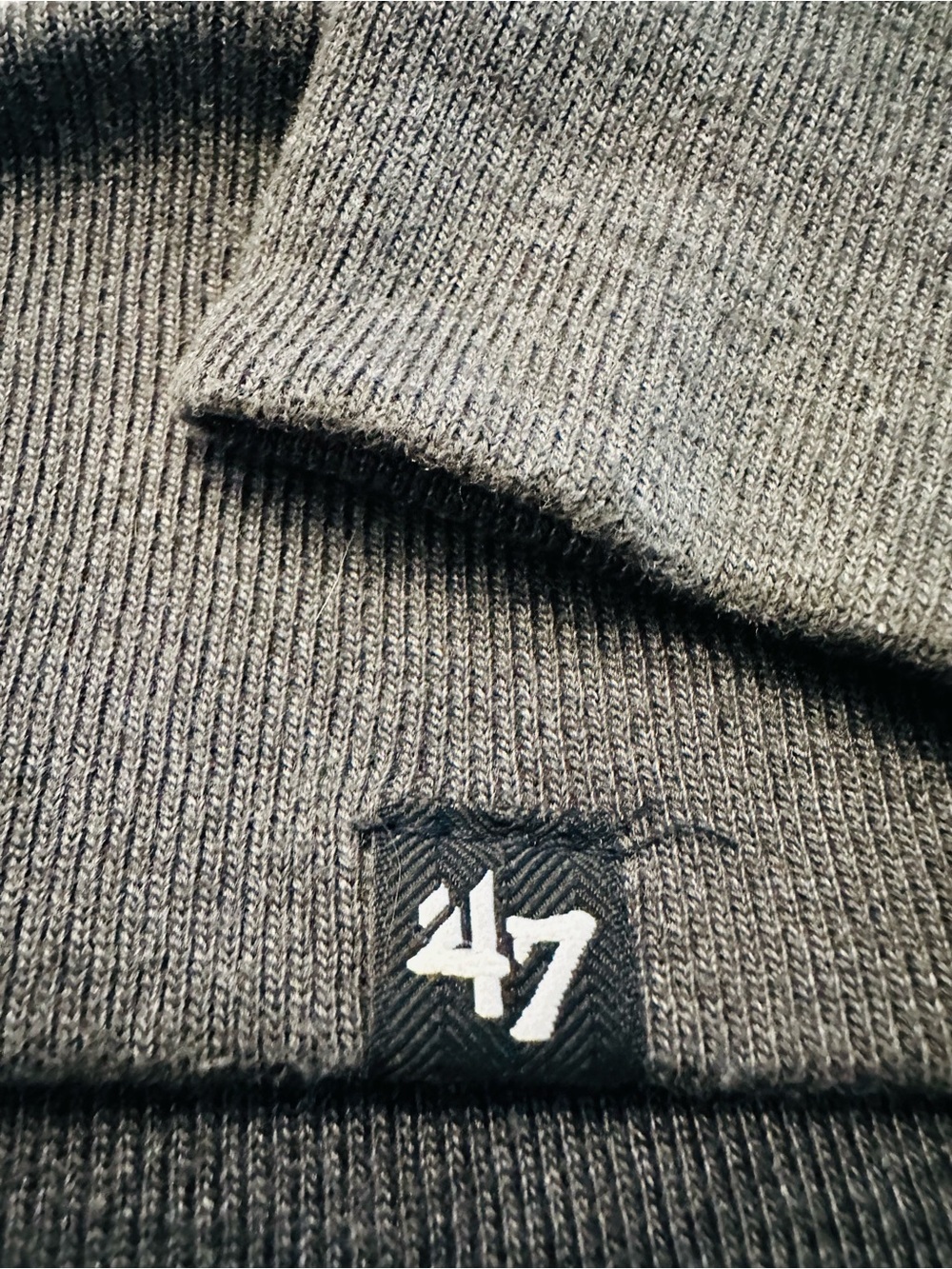 NHL 47 Vegas Golden Knights Gray and Gold Quarter-Zip Sweater Mens Small - Picture 7 of 10